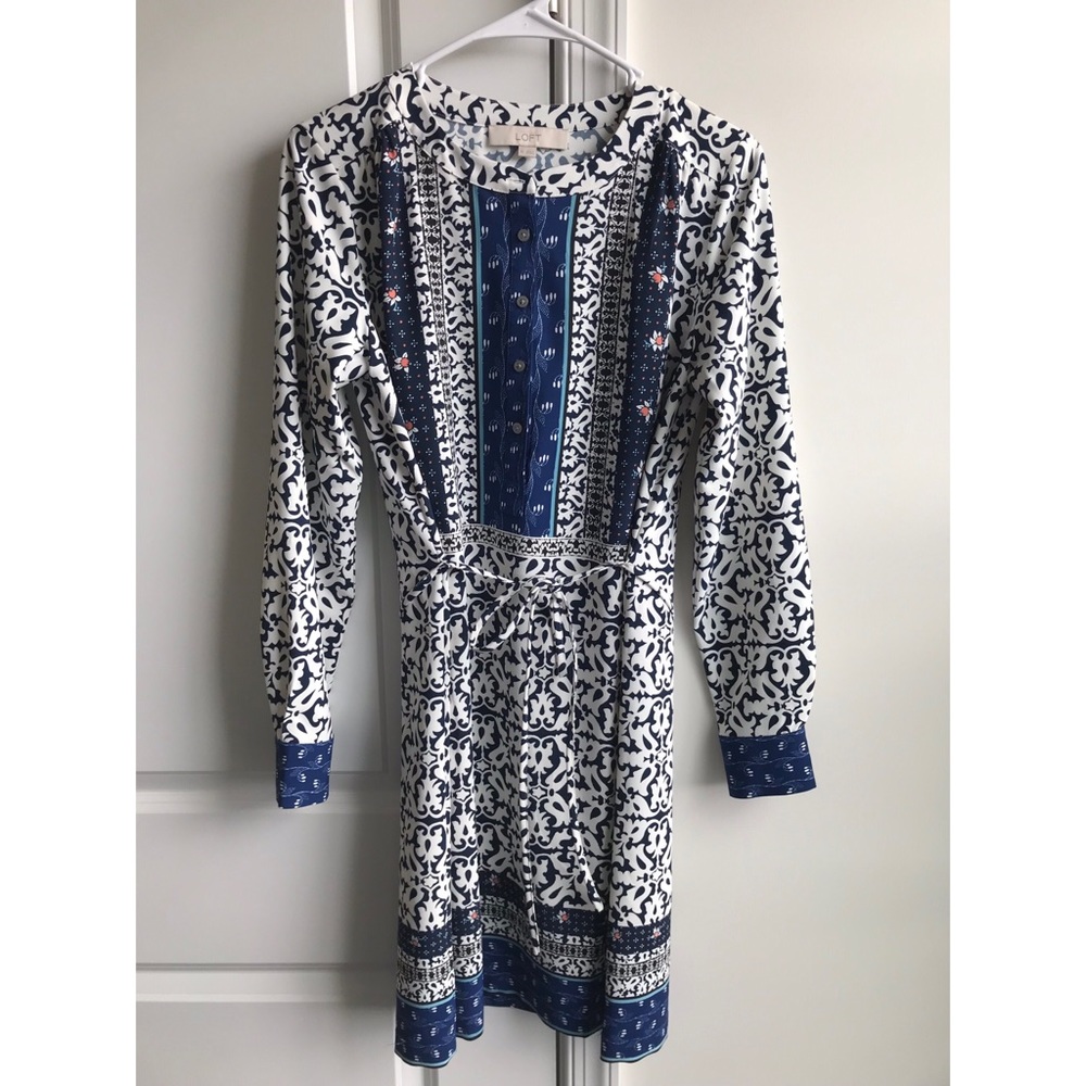 Loft Women’s Tie Waist Dress Size XS